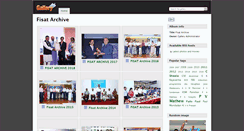 Desktop Screenshot of gallery.fisat.ac.in
