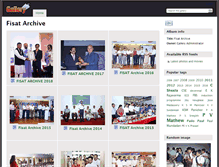 Tablet Screenshot of gallery.fisat.ac.in