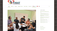 Desktop Screenshot of fisat.org.tw