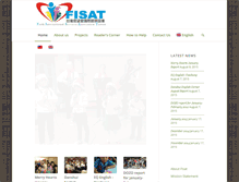Tablet Screenshot of fisat.org.tw